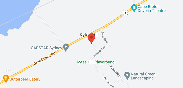 map of 2-4 KYTES HILL Drive